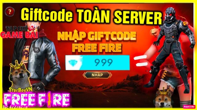 Săn giftcode free fire