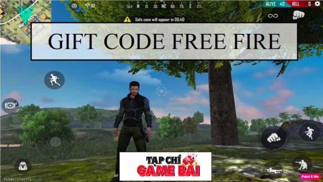 Tặng mã giftcode free fire 2023