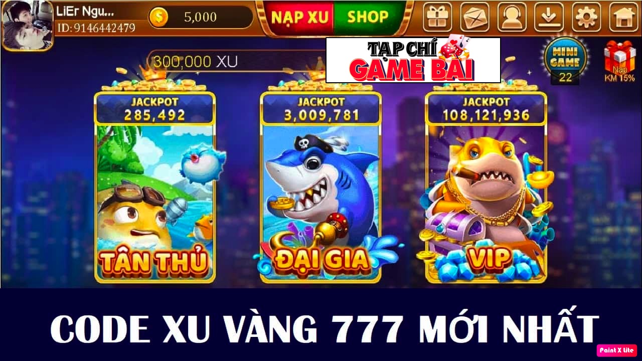 Xu vàng game ban ca online doi thuong